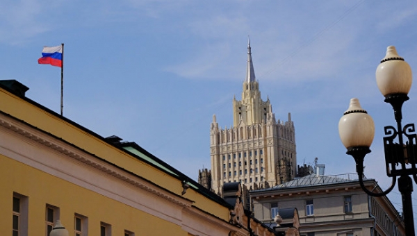 Здание министерства иностранных дел РФ. Архивное фото