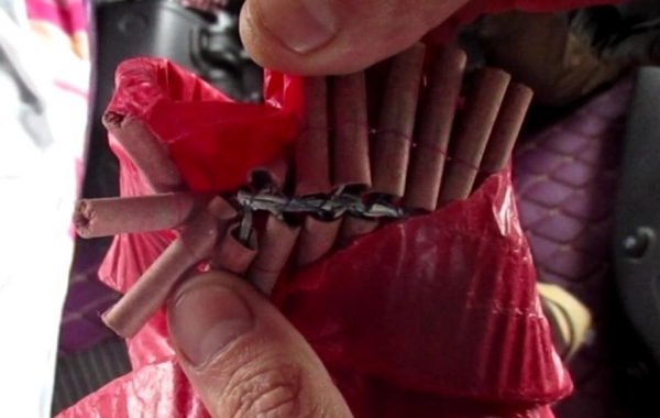 900 петард, нелегально ввозимых из КНР, задержали биробиджанские таможенники 