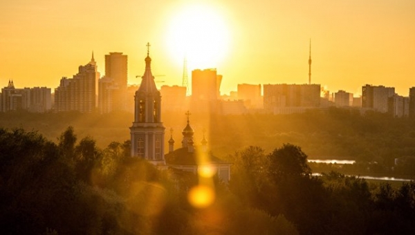 Вид на Москву. Архивное фото