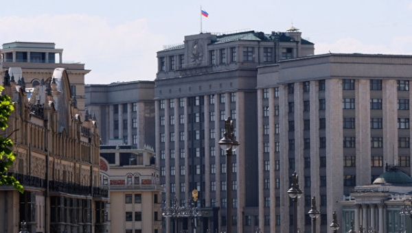 Здание Государственной Думы РФ. Архивное фото