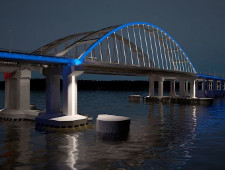 Новый рекорд трафика установлен на Крымском мосту