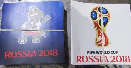 2 тысячи наклеек с символикой FIFA задержали уссурийские таможенники