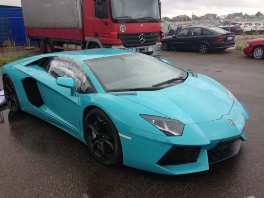 ФТС России вернула автомобиль Lamborgini Aventador законному владельцу в Германию